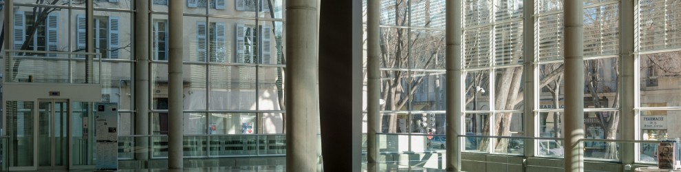 Hall du bâtiment de Norman Foster