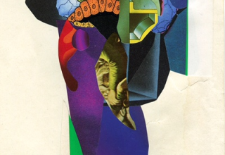 Seb Jarnot, RAN, 2018, paper collage, 15 x 22 cm,
