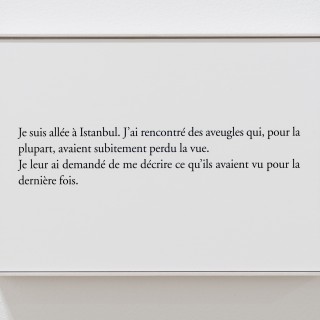 Sophie CALLE // La dernière image // 2010