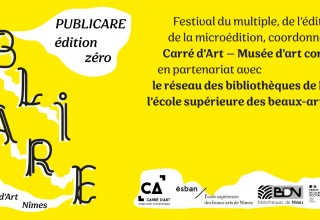 Publicare édition zéro, 11-12-13 décembre 2025, Carré d'Art, Nîmes (bandeau)