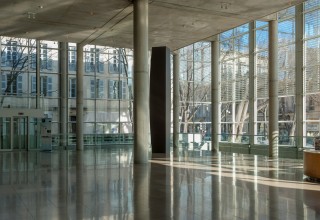 Hall du bâtiment de Norman Foster