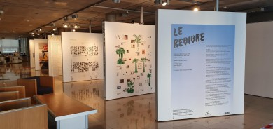 Exposition Le revivre : résidences d’artistes au centre de documentation Bob Calle de 2021 à 2025