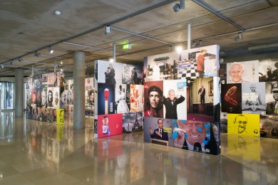 Vue de l'exposition à Carré d'Art
