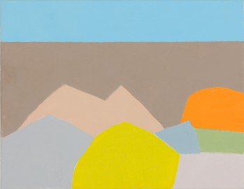 ETEL ADNAN, <em>Sans titre,</em> 2013