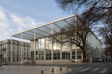 Carré d’Art, Nîmes © D. Huguenin