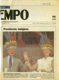 BEATRIZ GONZALEZ, Président indien, 26 avril 1988, 1988